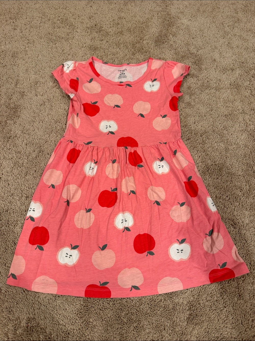 Girls Size 5 Apple Dress